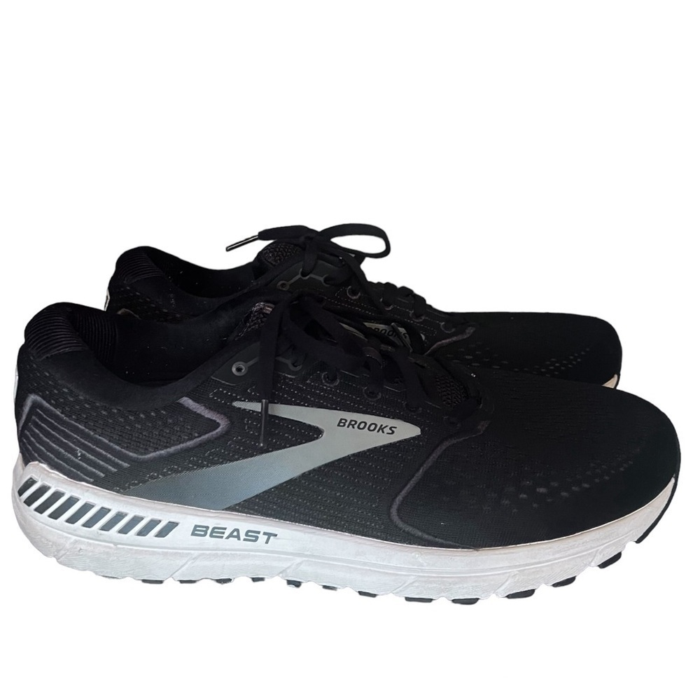 Brooks Mens Beast 20 1103271D051 Black Running Shoes Sneakers Size 11.5 D